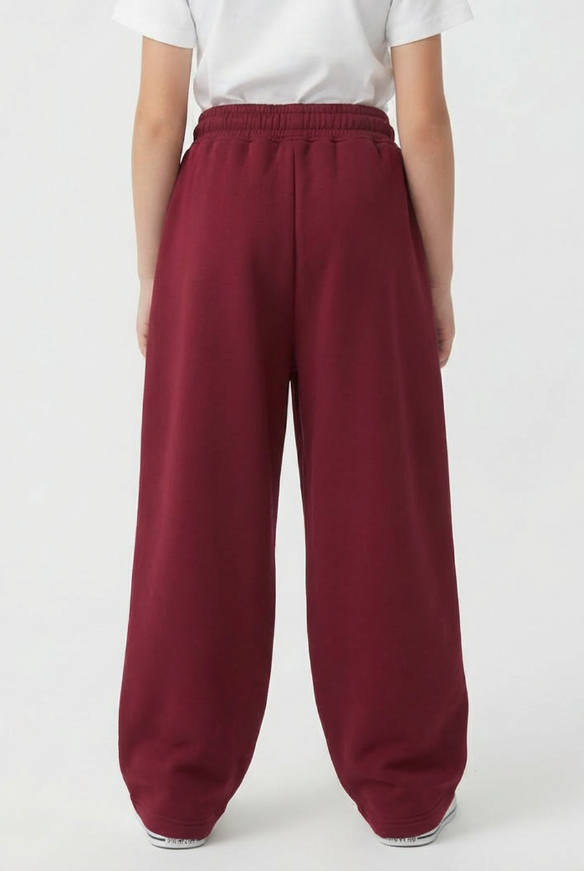 Girl’s Melton Oversize Everyday Wear Sweatpants