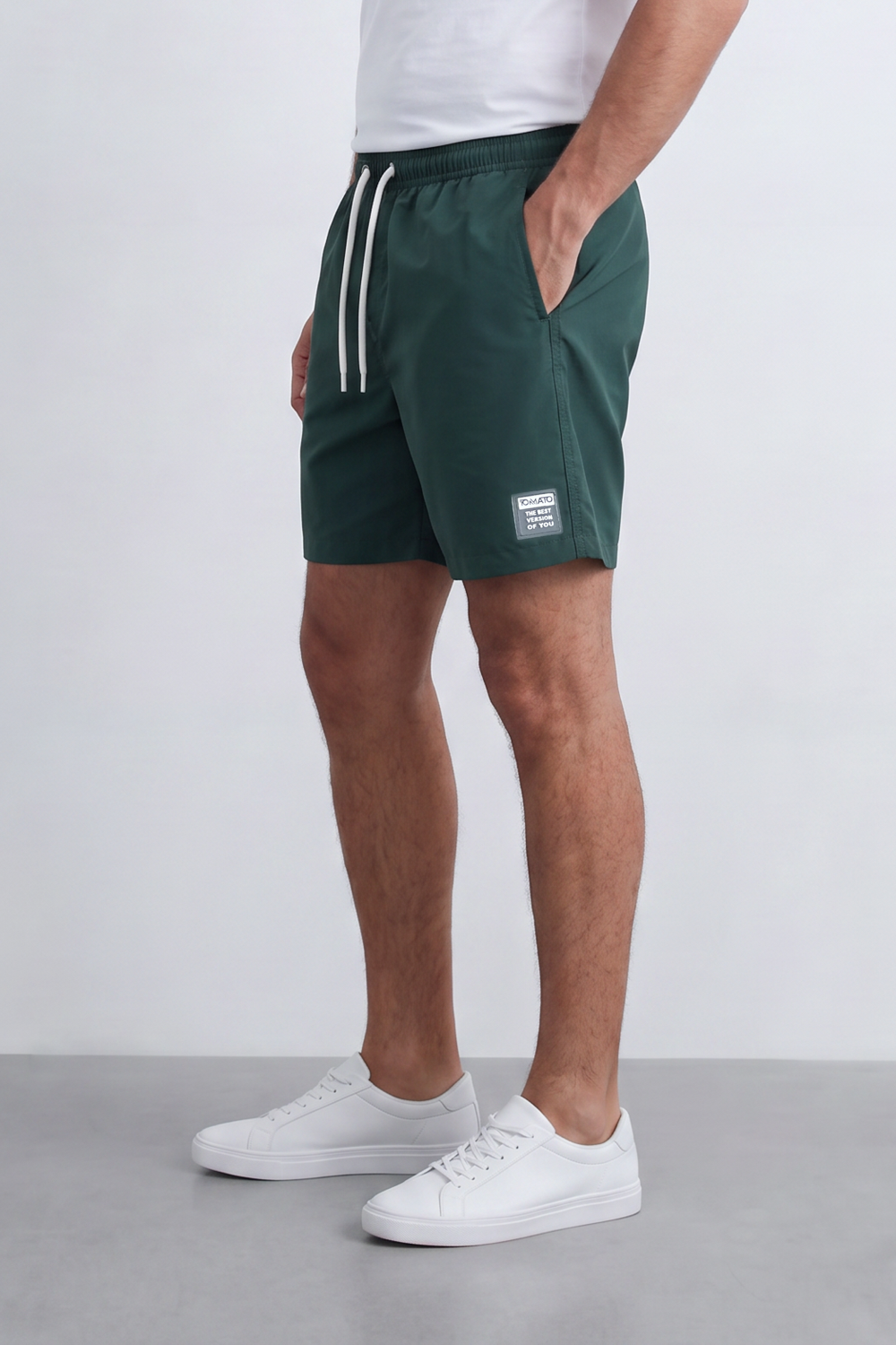 Men’s Tomato Store Resort Drift Shorts Crinkled Washed Surface Waterproof Regular Fit