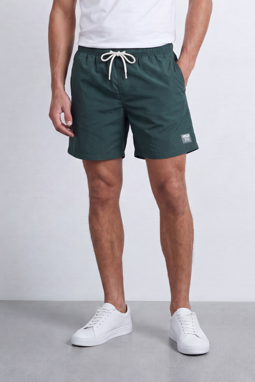 Men’s Tomato Store Resort Drift Shorts Crinkled Washed Surface Waterproof Regular Fit