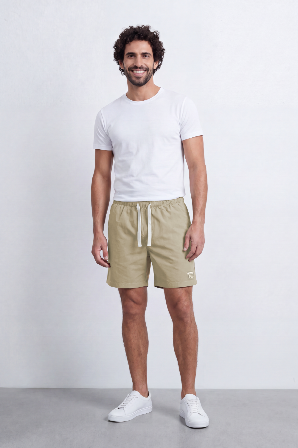Men’s Tomato Store Resort Drift Shorts Crinkled Washed Surface Waterproof Regular Fit