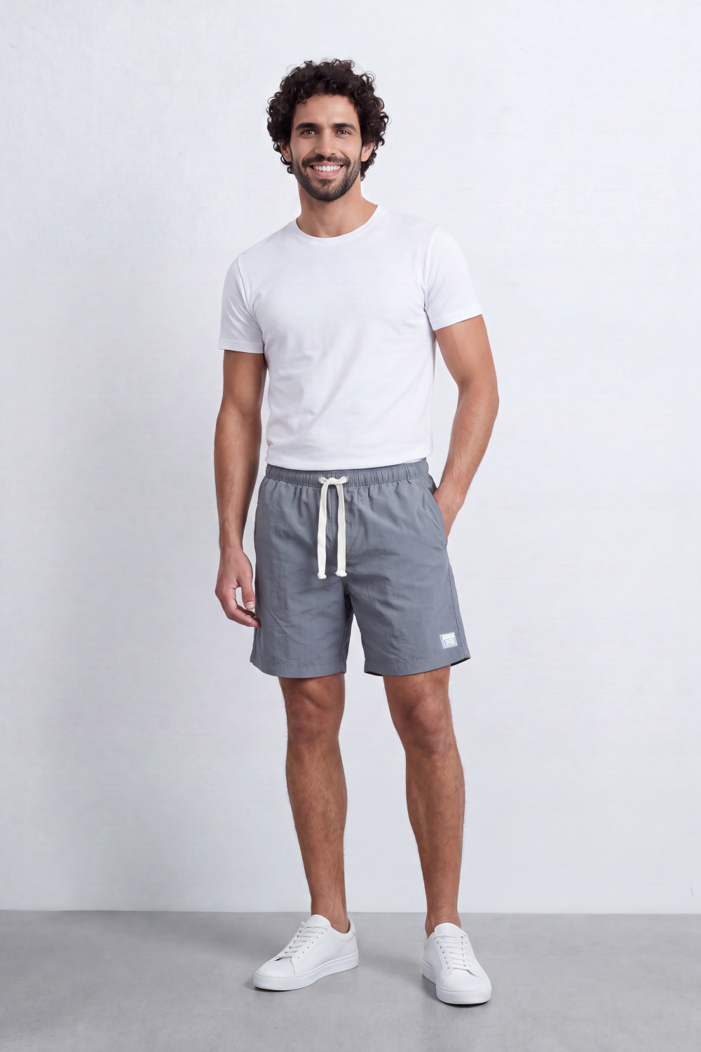 Men’s Tomato Store Resort Drift Shorts Crinkled Washed Surface Waterproof Regular Fit