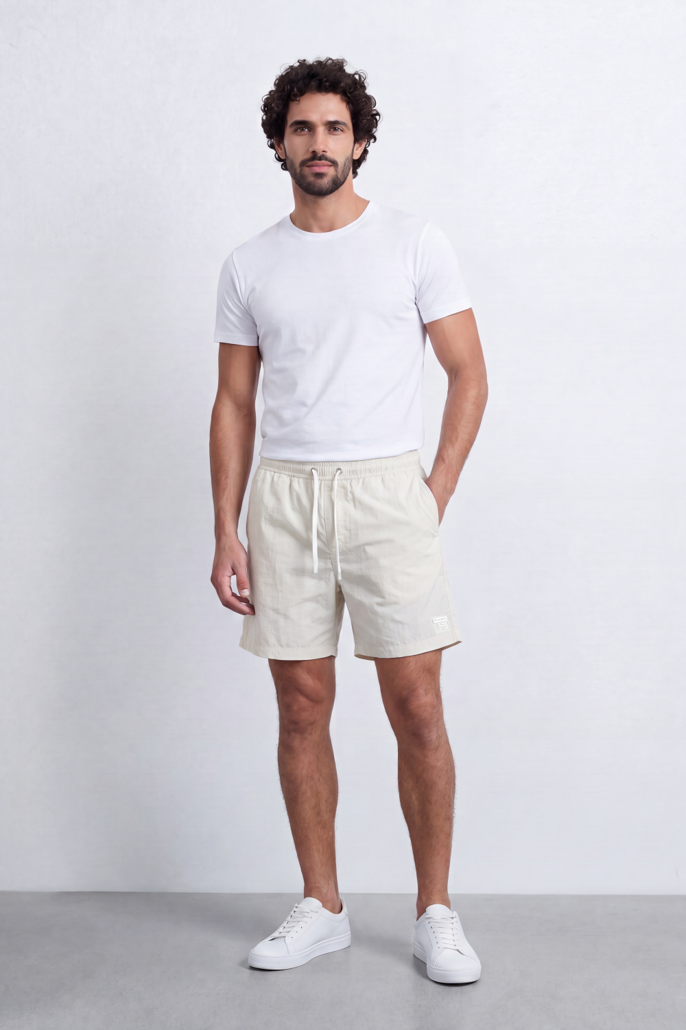 Men’s Tomato Store Resort Drift Shorts Crinkled Washed Surface Waterproof Regular Fit