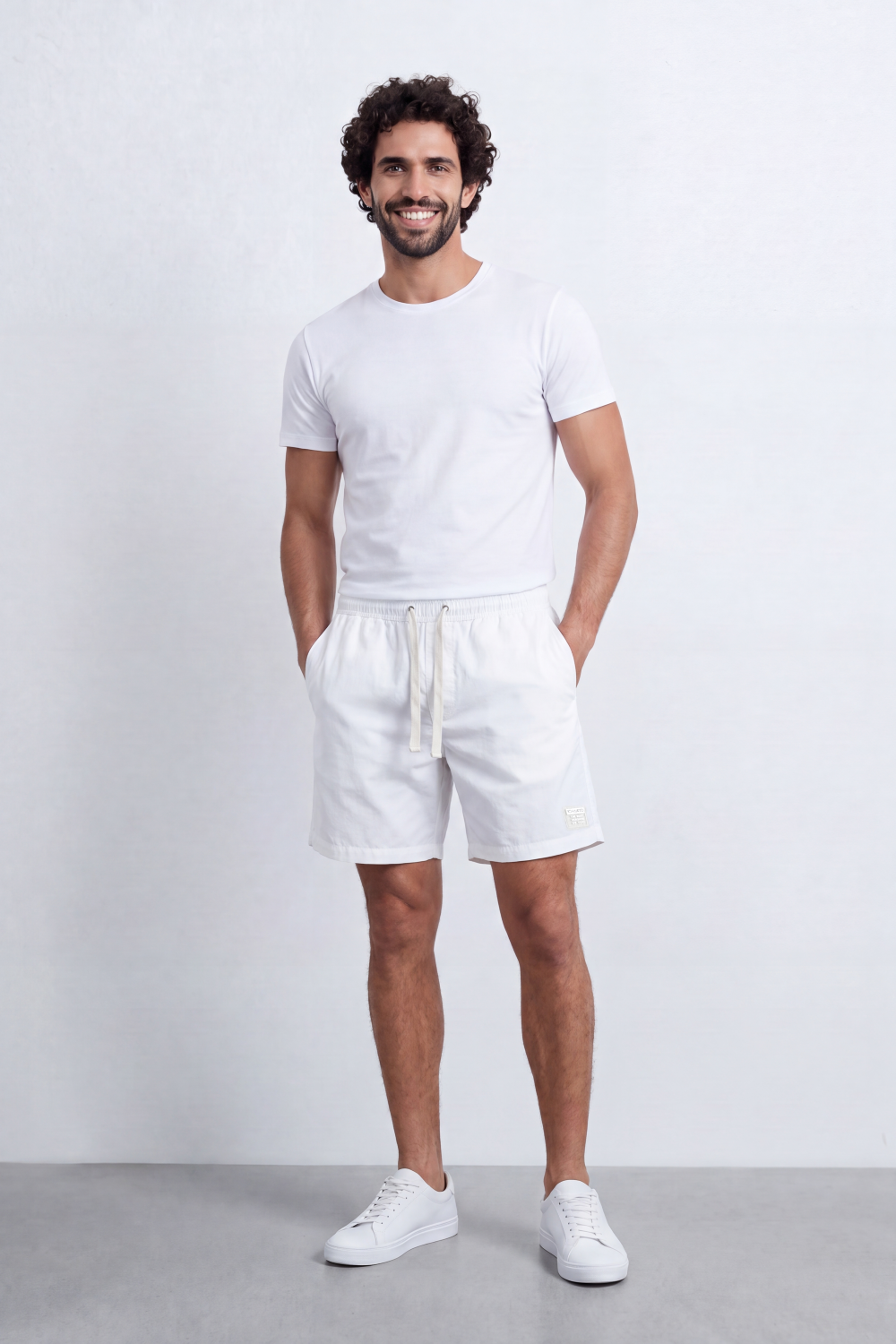 Men’s Tomato Store Resort Drift Shorts Crinkled Washed Surface Waterproof Regular Fit