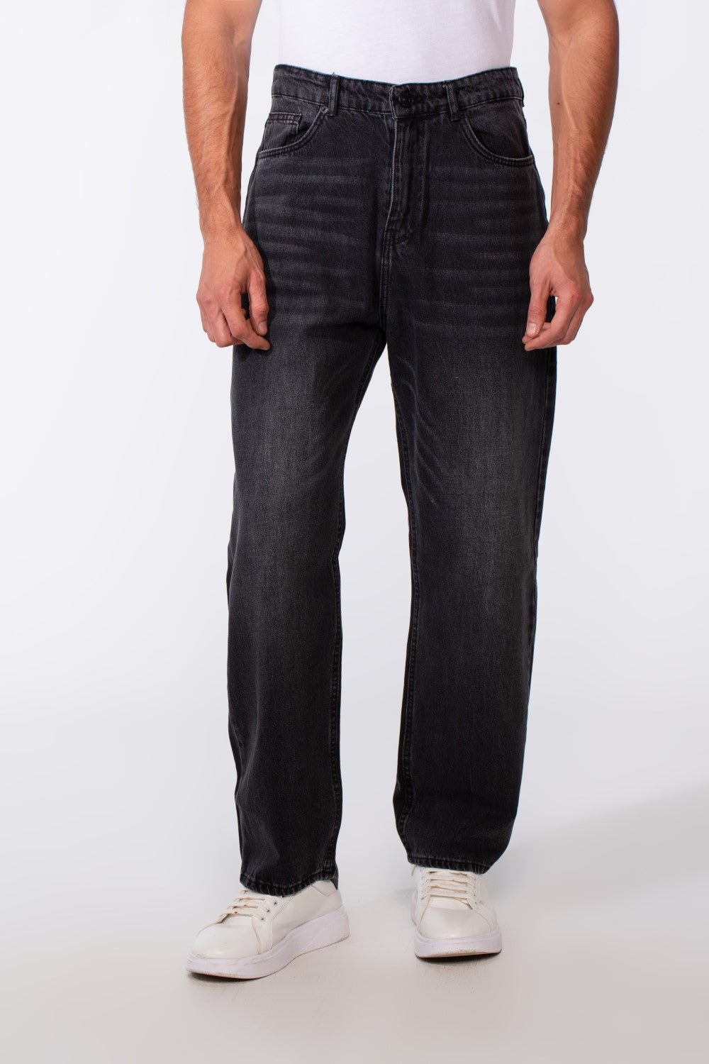 Men's Wide Leg Everyday Jeans Pants