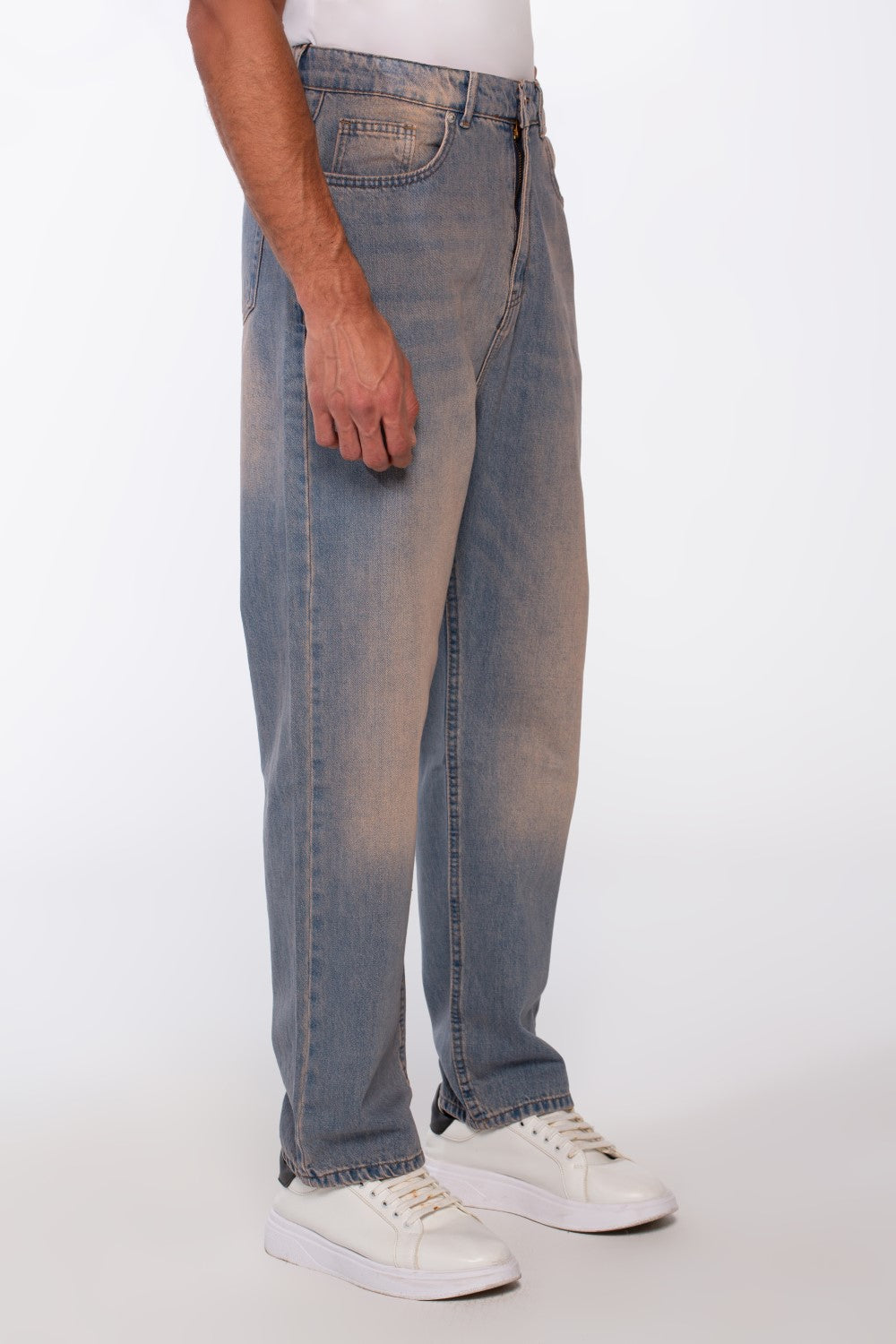 Men's Wide Leg Everyday Jeans Pants