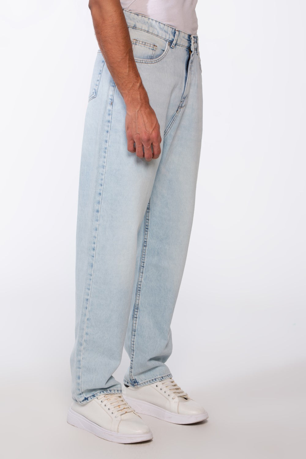 Men's Wide Leg Everyday Jeans Pants
