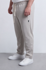 Men's Tomato Store Sweatpants Elastic Drawstring Waist Side Logo Detail Big Size