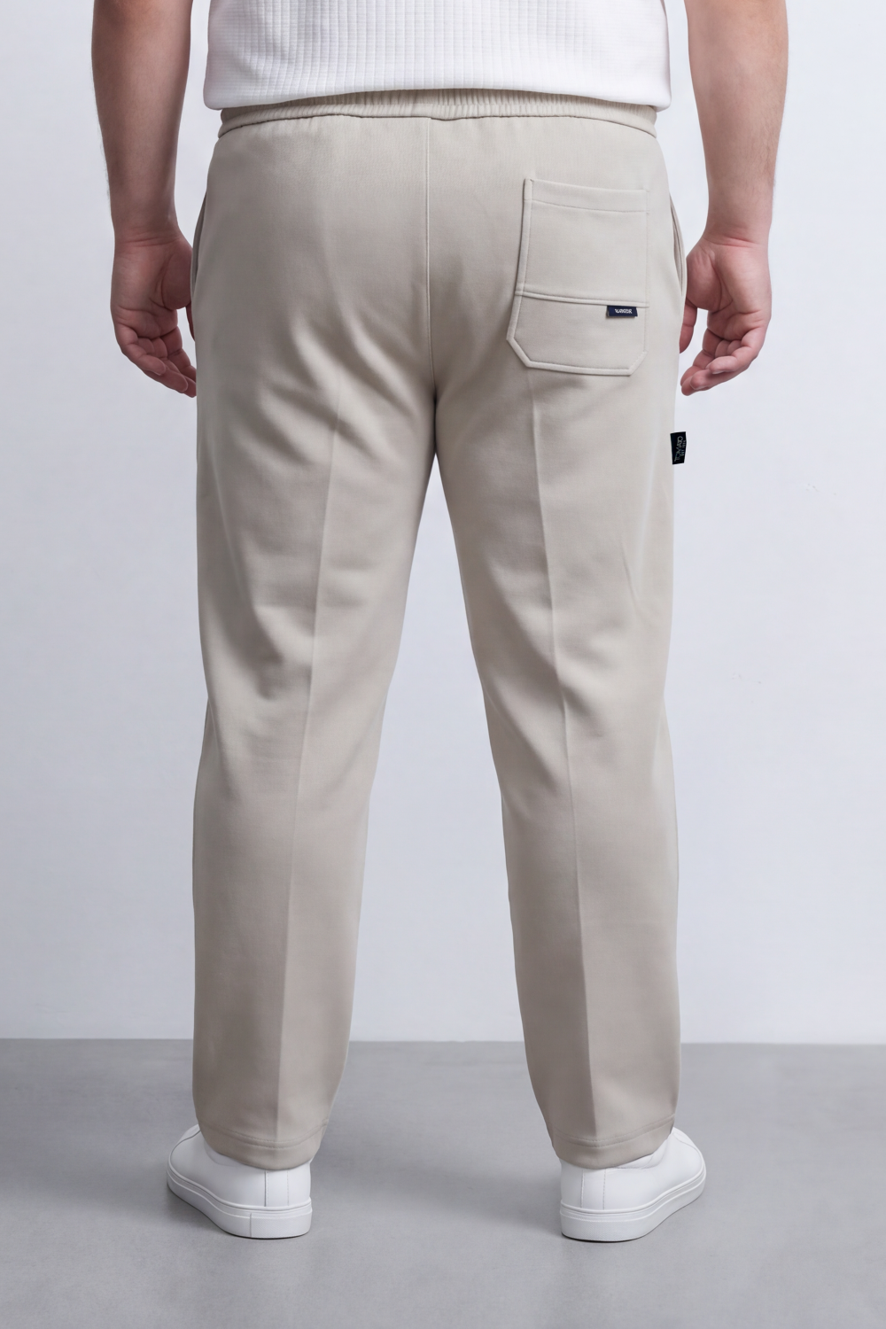Men's Tomato Store Sweatpants Elastic Drawstring Waist Side Logo Detail Big Size