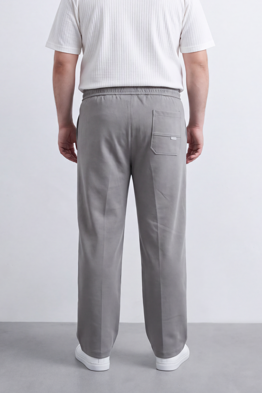 Men's Tomato Store Sweatpants Elastic Drawstring Waist Side Logo Detail Big Size