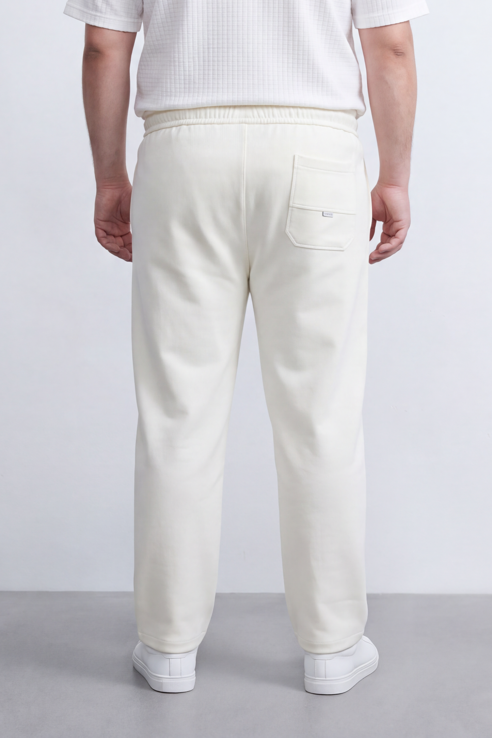 Men's Tomato Store Sweatpants Elastic Drawstring Waist Side Logo Detail Big Size