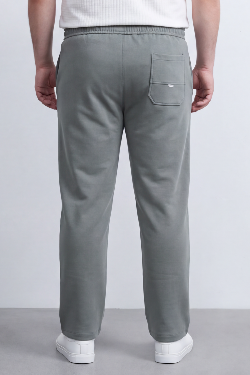Men's Tomato Store Sweatpants Elastic Drawstring Waist Side Logo Detail Big Size