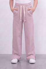 Girl's Tomato Store Pants Elastic Drawstring Waist Side Pocket Detail