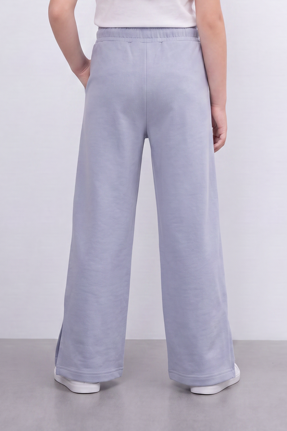Girl's Tomato Store Pants Elastic Drawstring Waist Side Pocket Detail