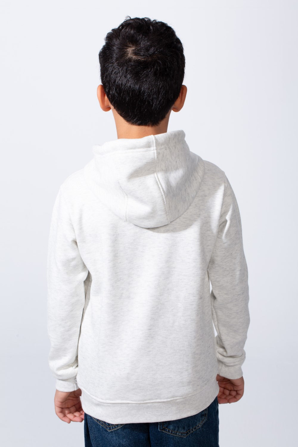 Boy’s Slim Fit Modern Comfort For Everyday Wear Front Print Hood Sweatshirt