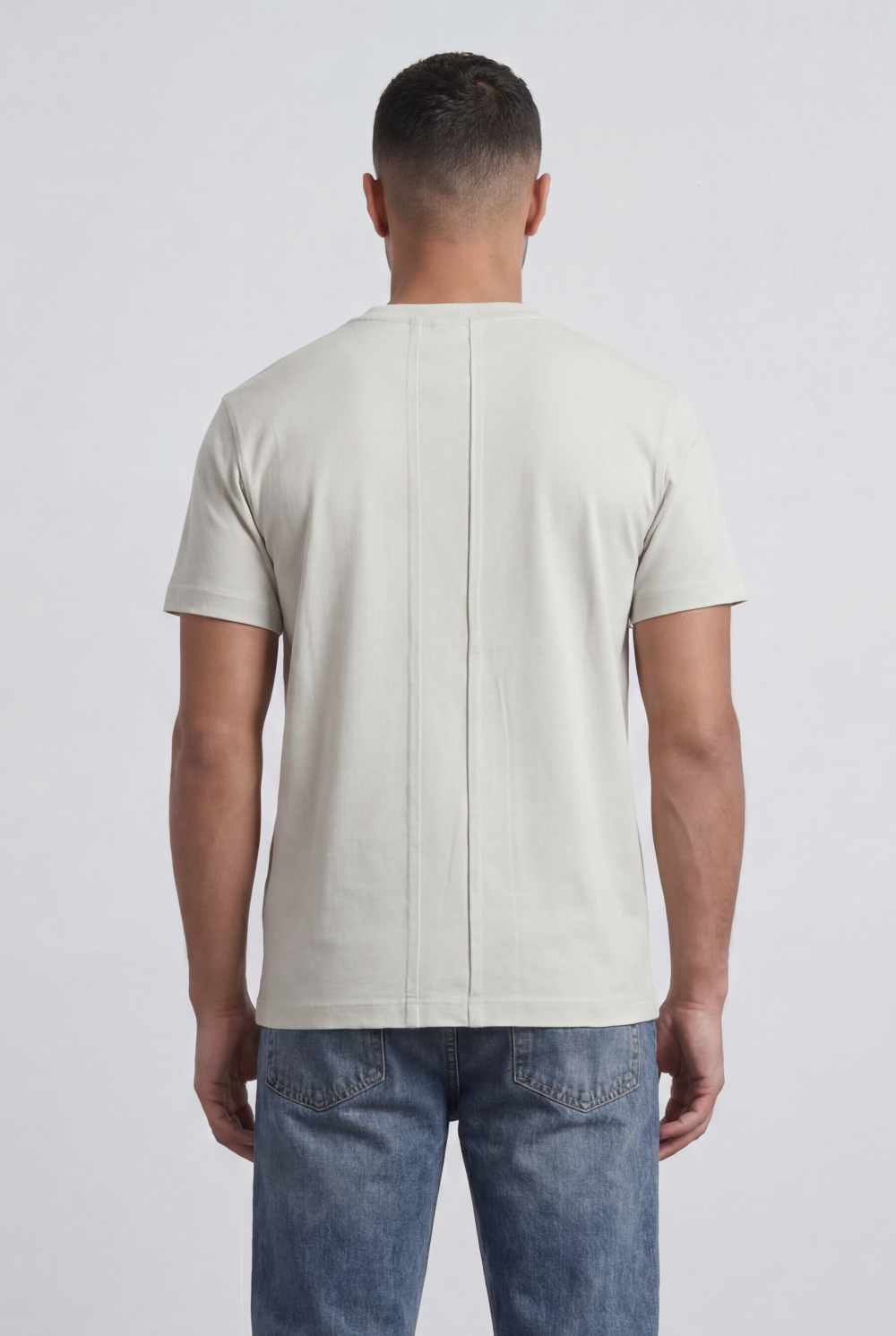 Men’s Tomato Store Pocket T-Shirt Distressed Chest Pocket Detail Clean Minimal Design Regular Fit