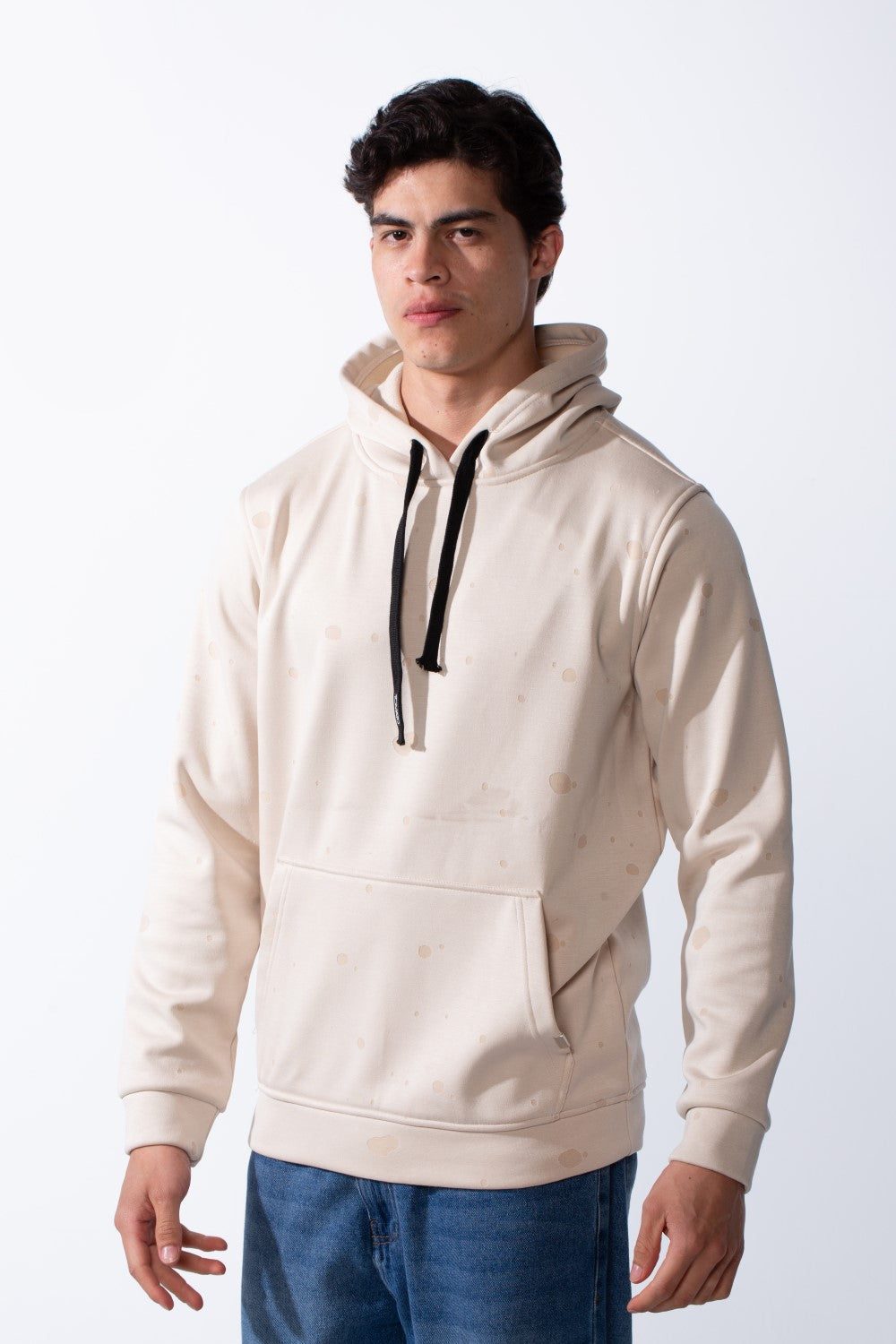 Men's Zip-Up Front Pockets Slim Fit Everyday Wear Casual Design Hood Sweatshirt