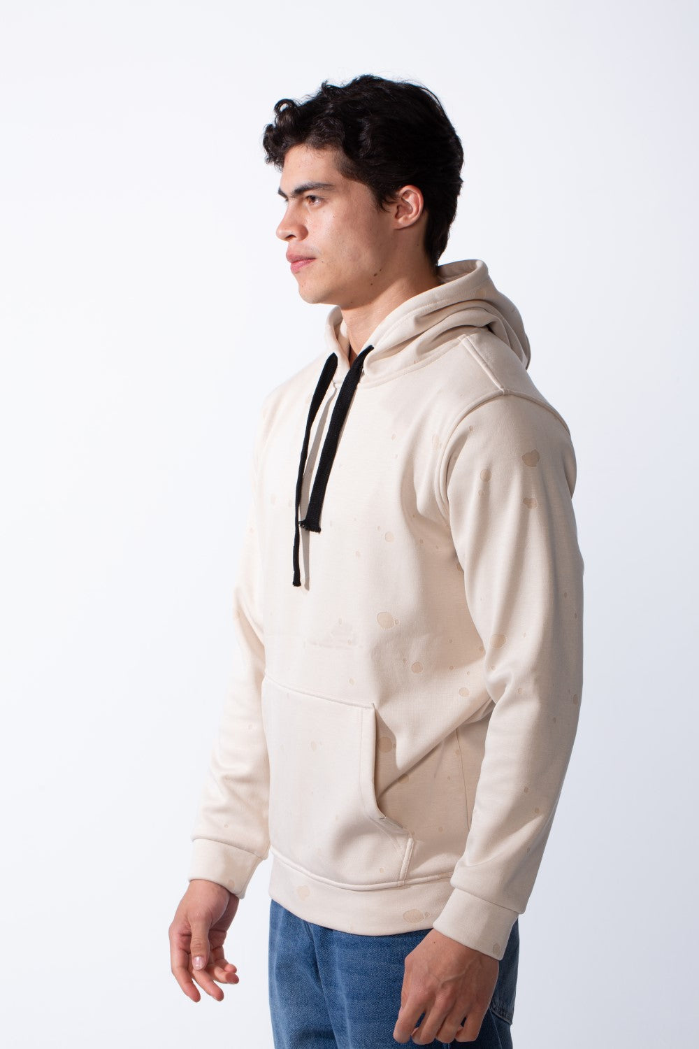 Men's Zip-Up Front Pockets Slim Fit Everyday Wear Casual Design Hood Sweatshirt
