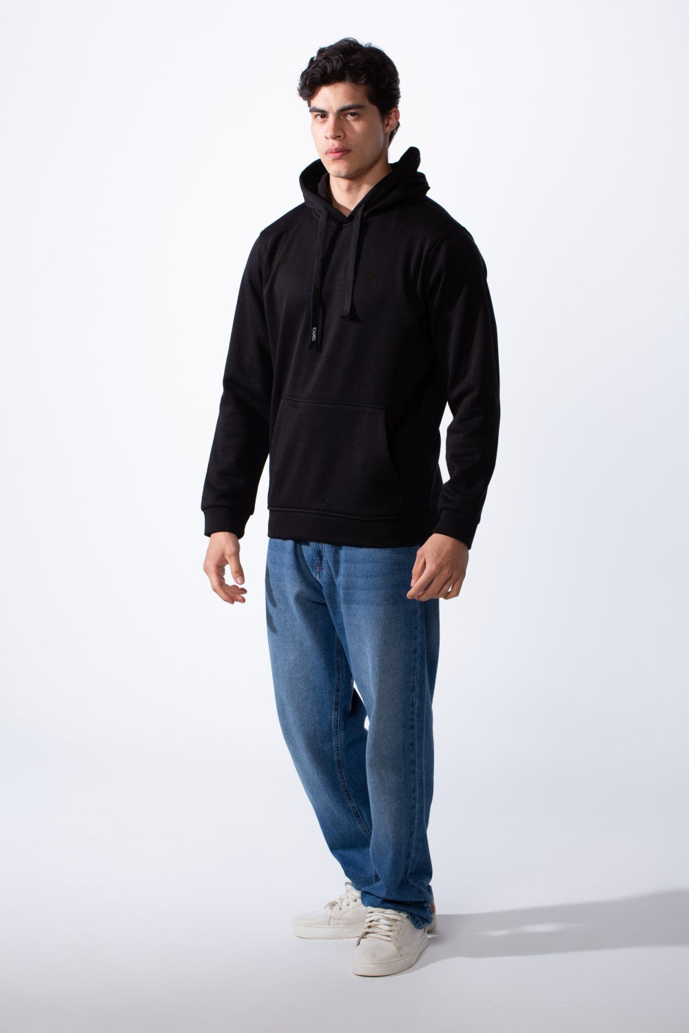 Men's Zip-Up Front Pockets Slim Fit Everyday Wear Casual Design Hood Sweatshirt