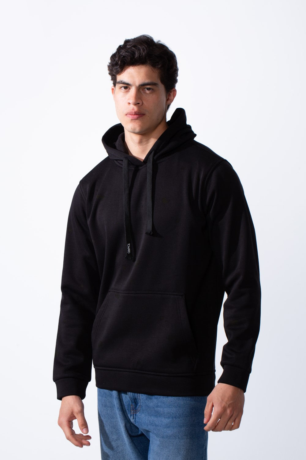 Men's Zip-Up Front Pockets Slim Fit Everyday Wear Casual Design Hood Sweatshirt