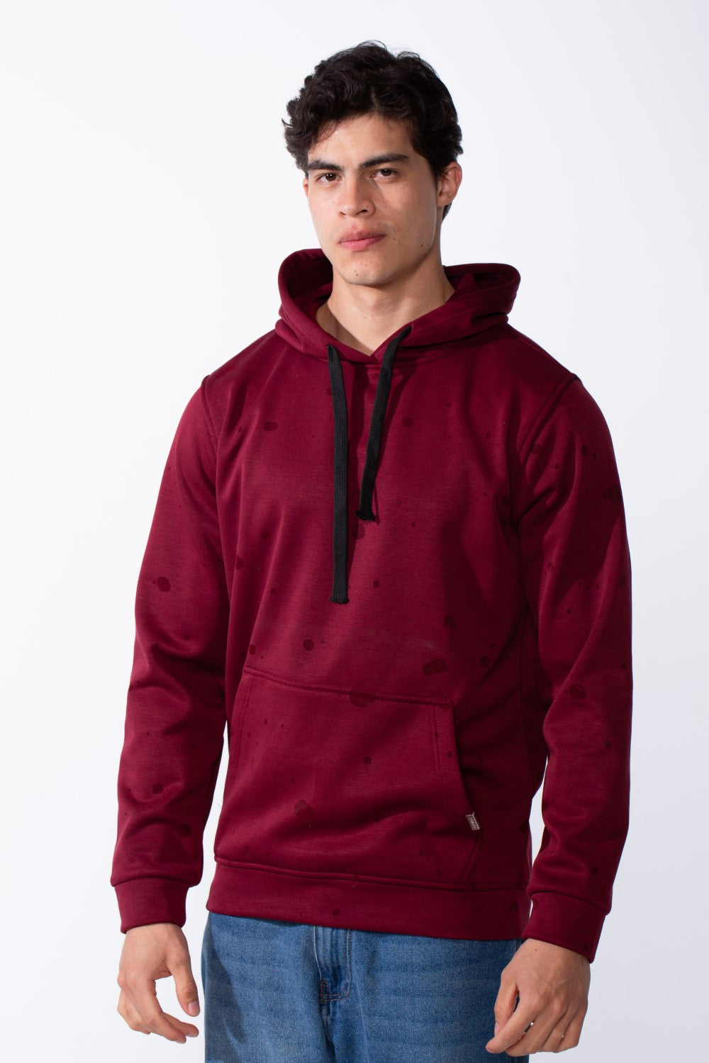 Men's Zip-Up Front Pockets Slim Fit Everyday Wear Casual Design Hood Sweatshirt