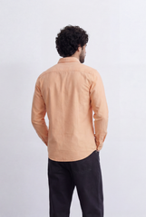 Men’s Tomato Store Oxford Style Shirt Button Down Collar Clean Front Slim Fit Tailored