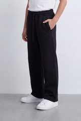 Boy's Tomato Store Soft Brushed Knit Jogger Pants Elastic Drawstring Waist Oversize