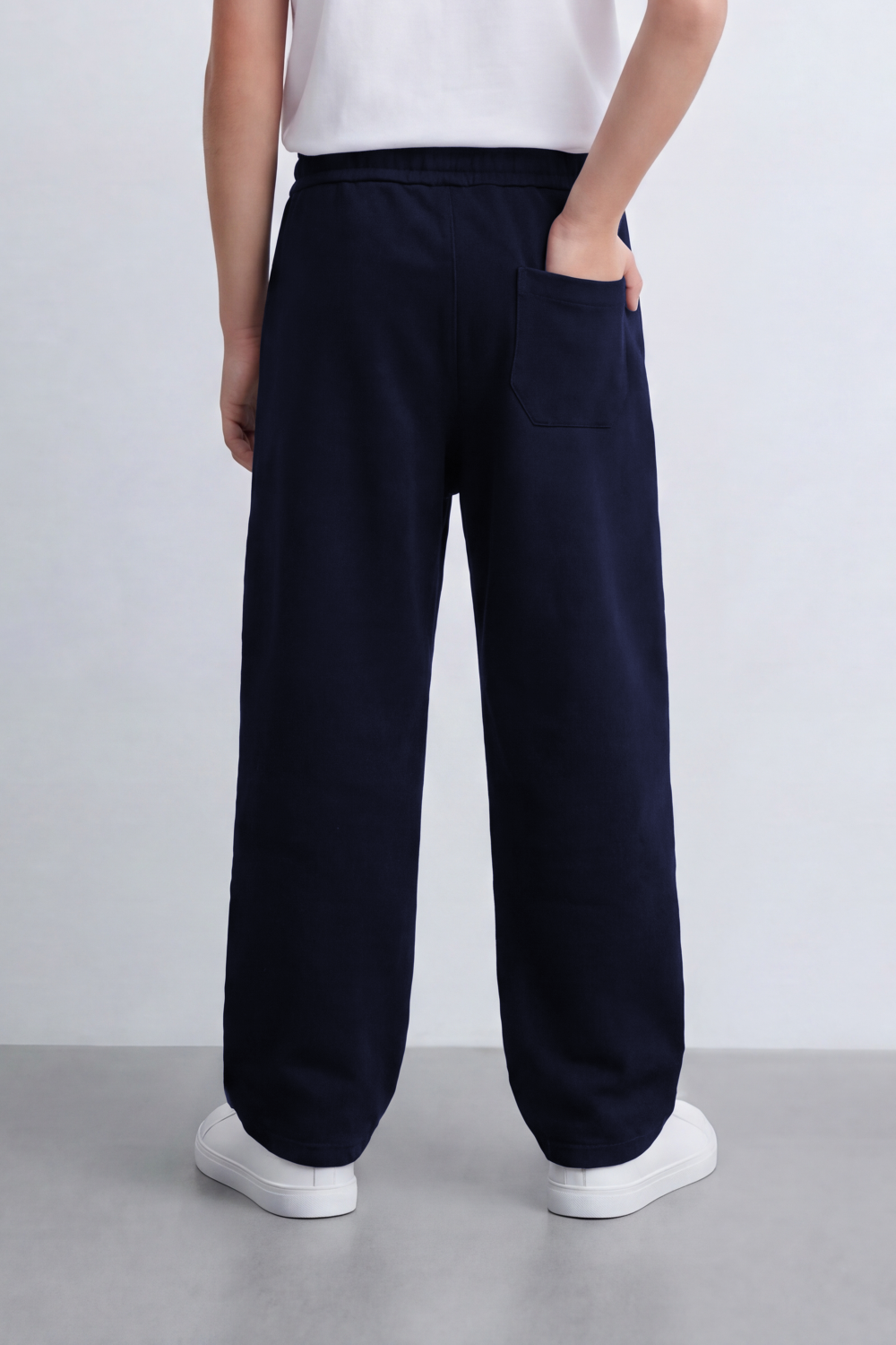 Boy's Tomato Store Soft Brushed Knit Jogger Pants Elastic Drawstring Waist Oversize