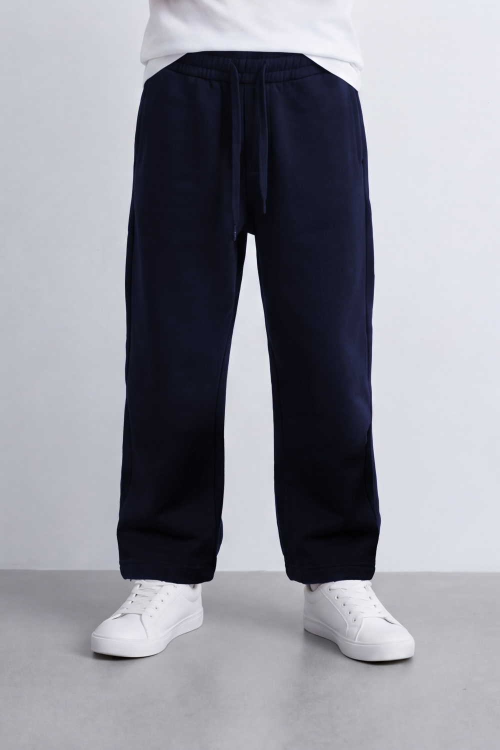Boy's Tomato Store Soft Brushed Knit Jogger Pants Elastic Drawstring Waist Oversize