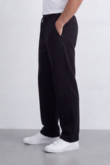 Men's Tomato Store Interlock Track Pants Elastic Drawstring Waist Summer Melton Oversize