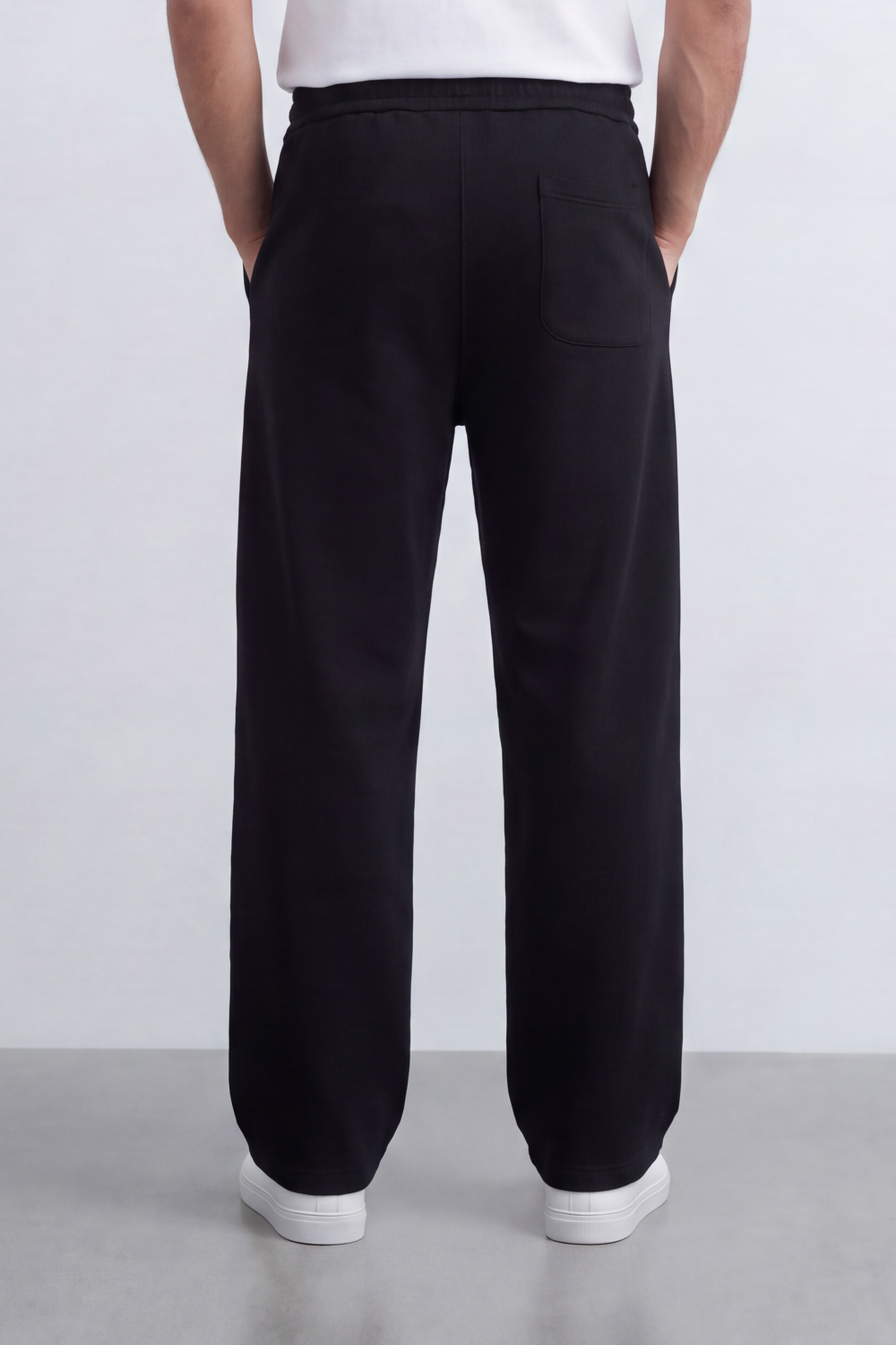Men's Tomato Store Interlock Track Pants Elastic Drawstring Waist Summer Melton Oversize
