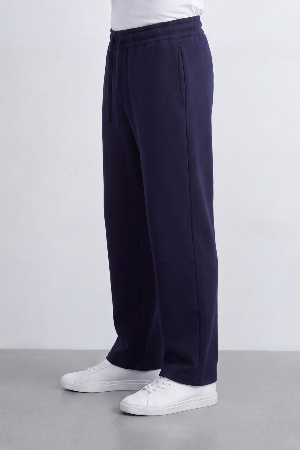Men's Tomato Store Interlock Track Pants Elastic Drawstring Waist Summer Melton Oversize