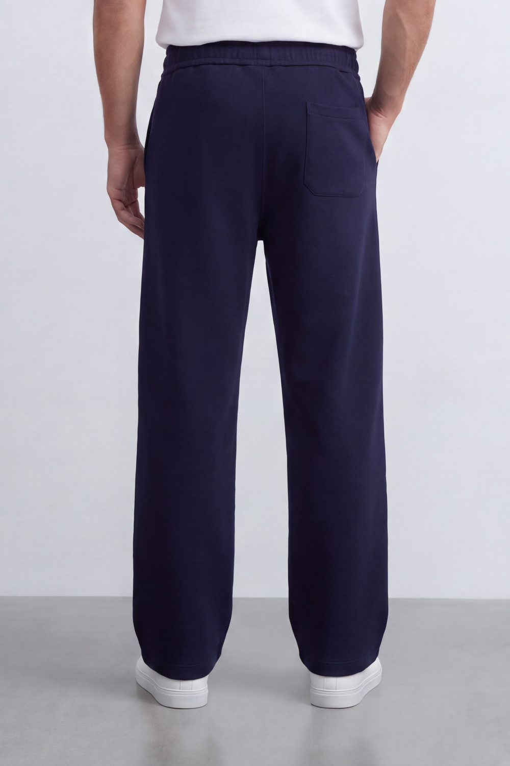 Men's Tomato Store Interlock Track Pants Elastic Drawstring Waist Summer Melton Oversize