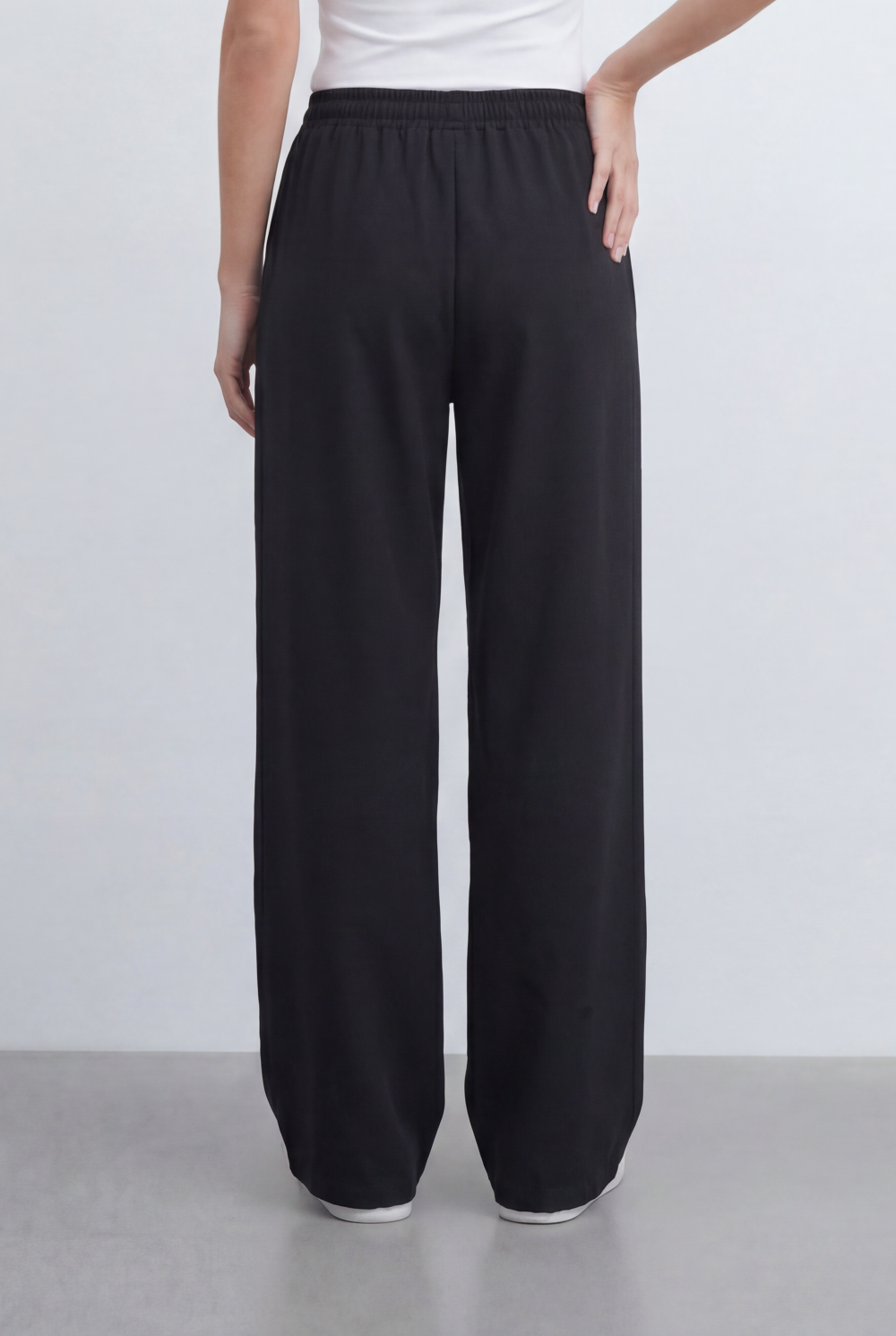 Women’s Tomato Store Fluid Lounge Sweatpants With Smooth Solid Surface Plain Dye Texture