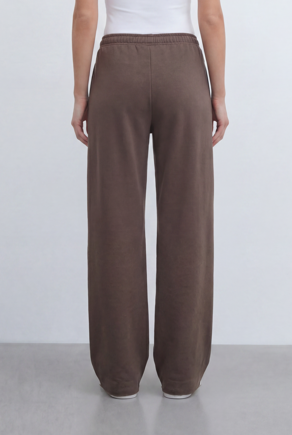 Women’s Tomato Store Fluid Lounge Sweatpants With Smooth Solid Surface Plain Dye Texture
