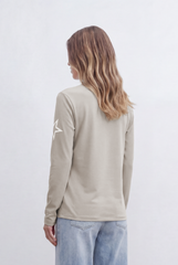 Women’s Tomato Store Details Mock Neck Design Motivational Front Print