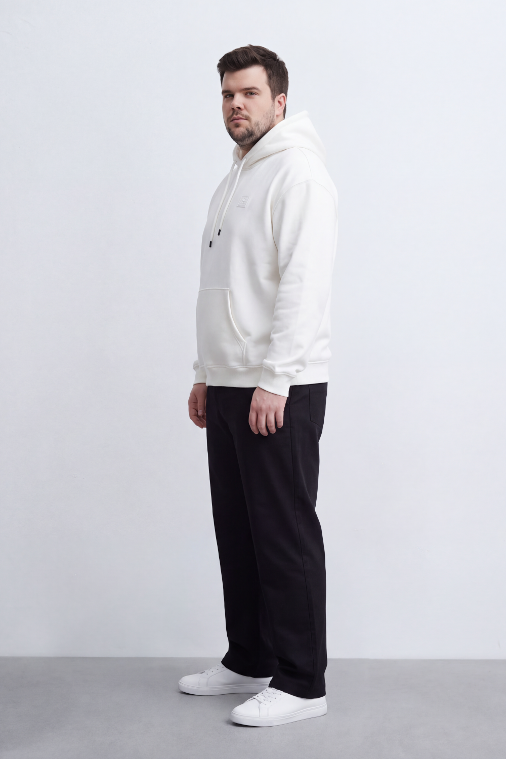 Men's Tomato Store Melton Sweatshirt Hood Kangaroo Pocket Big Size