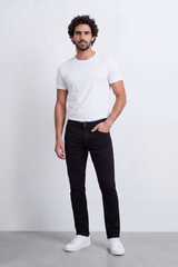 Men’s Tomato Store Slim Track Jeans Pants Washed Grain Finish Runs Through Slim Fit
