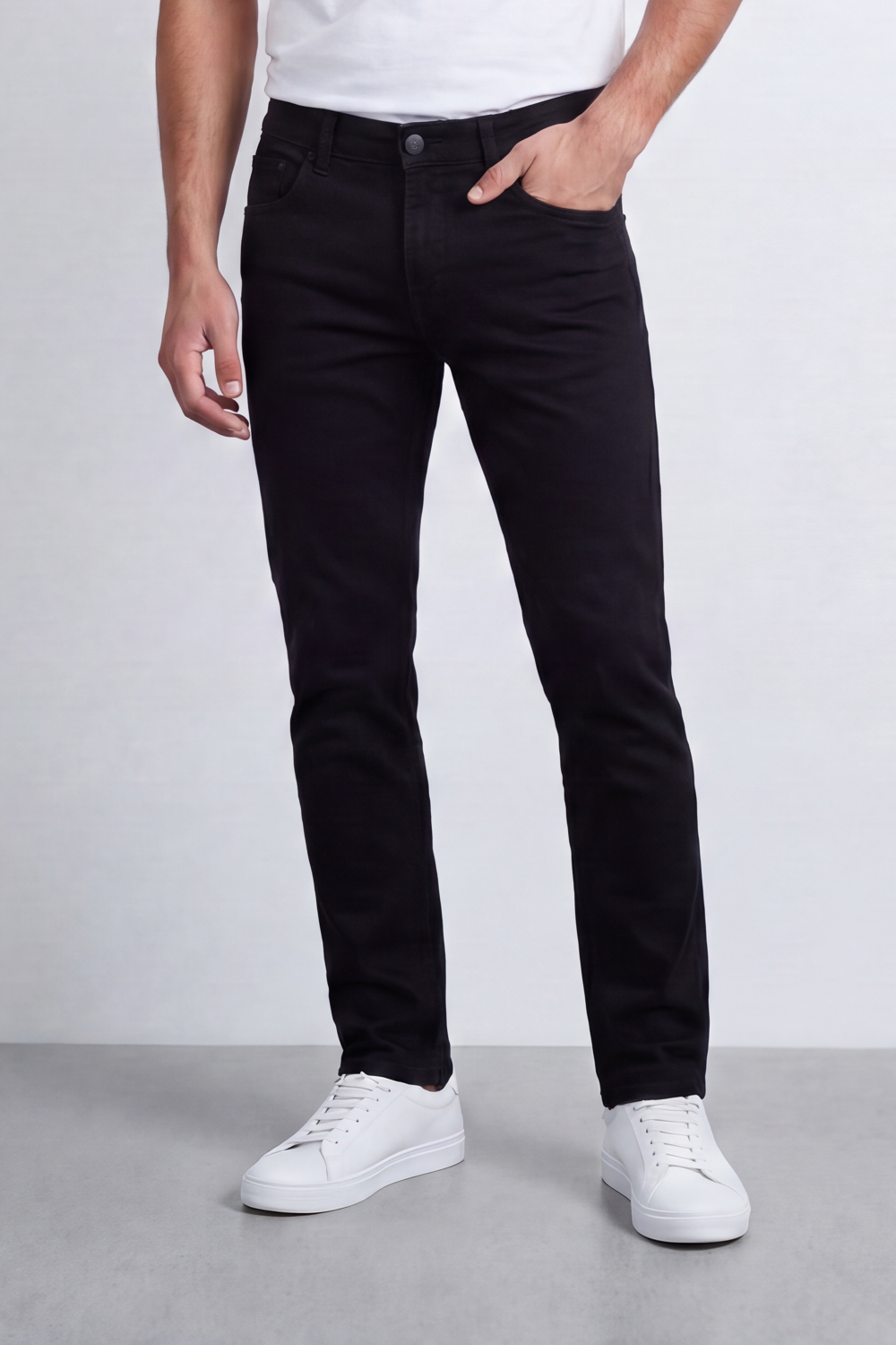 Men’s Tomato Store Slim Track Jeans Pants Washed Grain Finish Runs Through Slim Fit