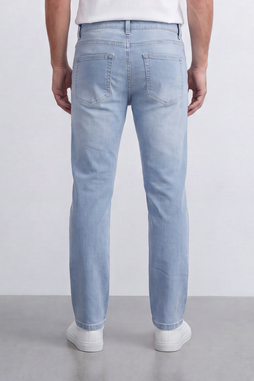 Men’s Tomato Store Slim Track Jeans Pants Washed Grain Finish Runs Through Slim Fit