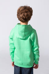Boy's  Hooded Sweatshirt With Kangaroo Pocket Long Sleeve Basic Everyday Wear Tomato Store