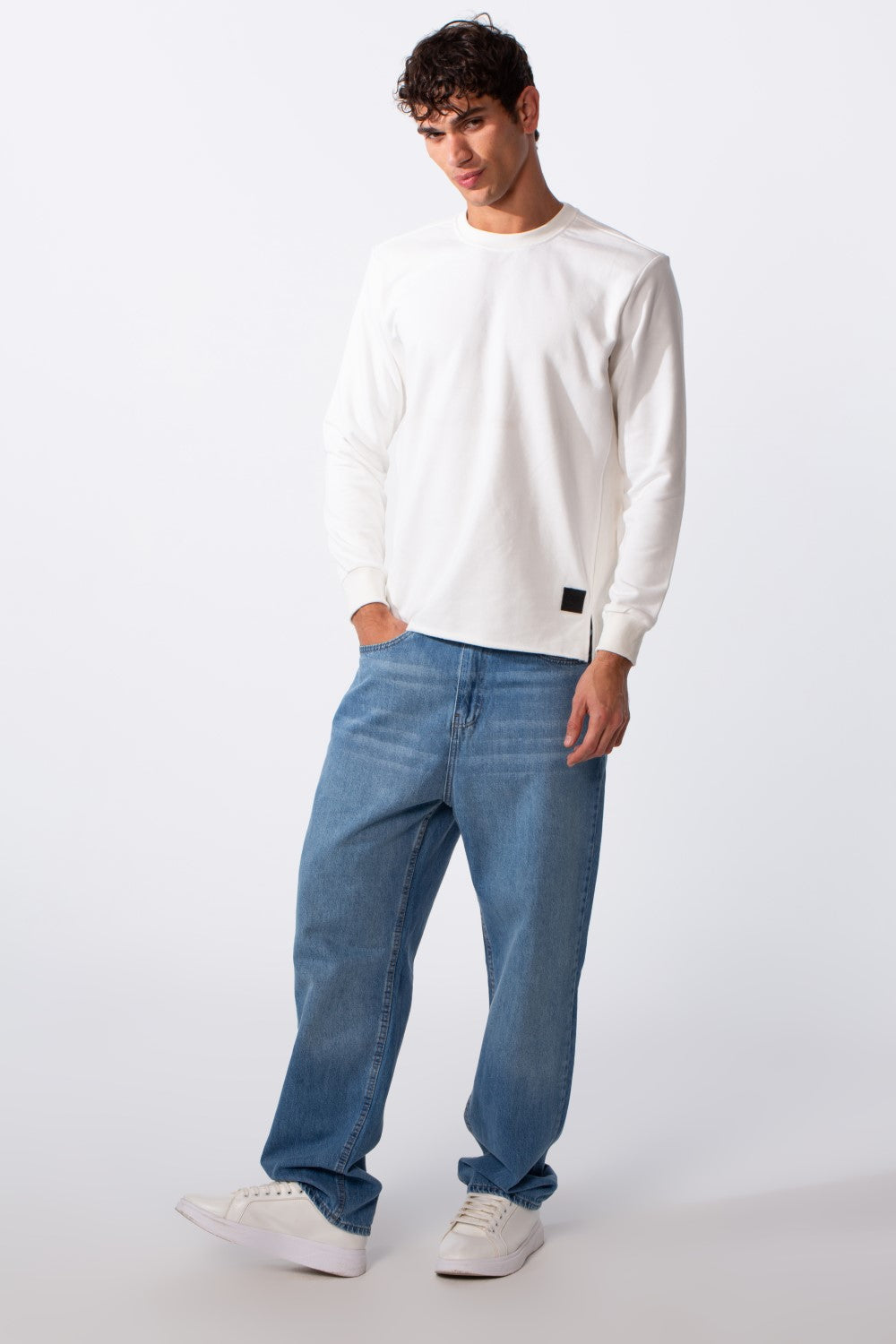 Men's Winter Slim Fit Plain Milton Long Sleeve T-Shirt