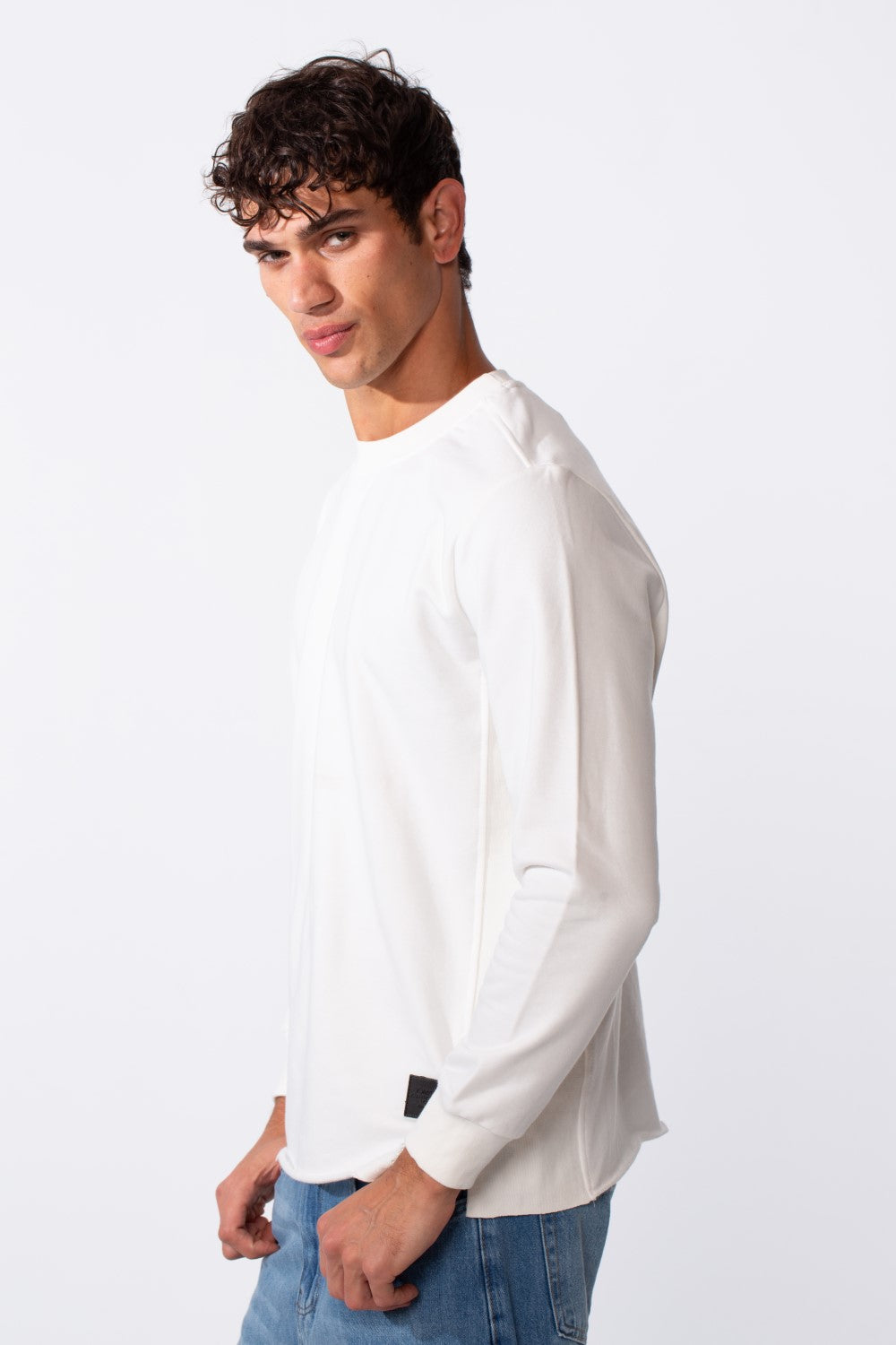 Men's Winter Slim Fit Plain Milton Long Sleeve T-Shirt