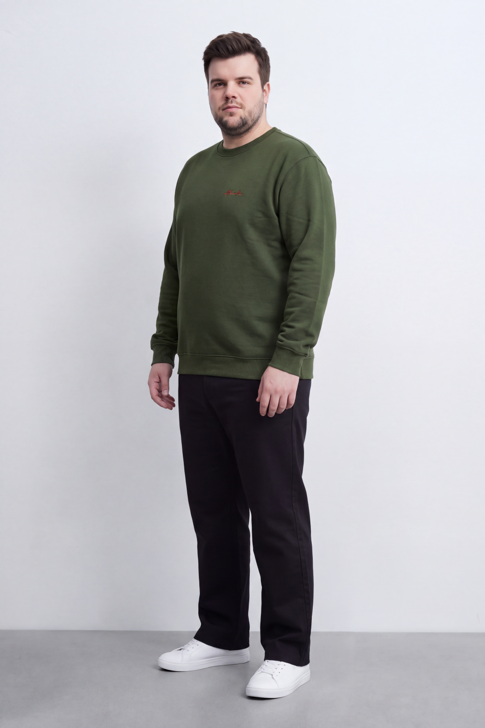 Men's Tomato Store Big Size Melton Sweatshirt Authentic Script Back Graphic