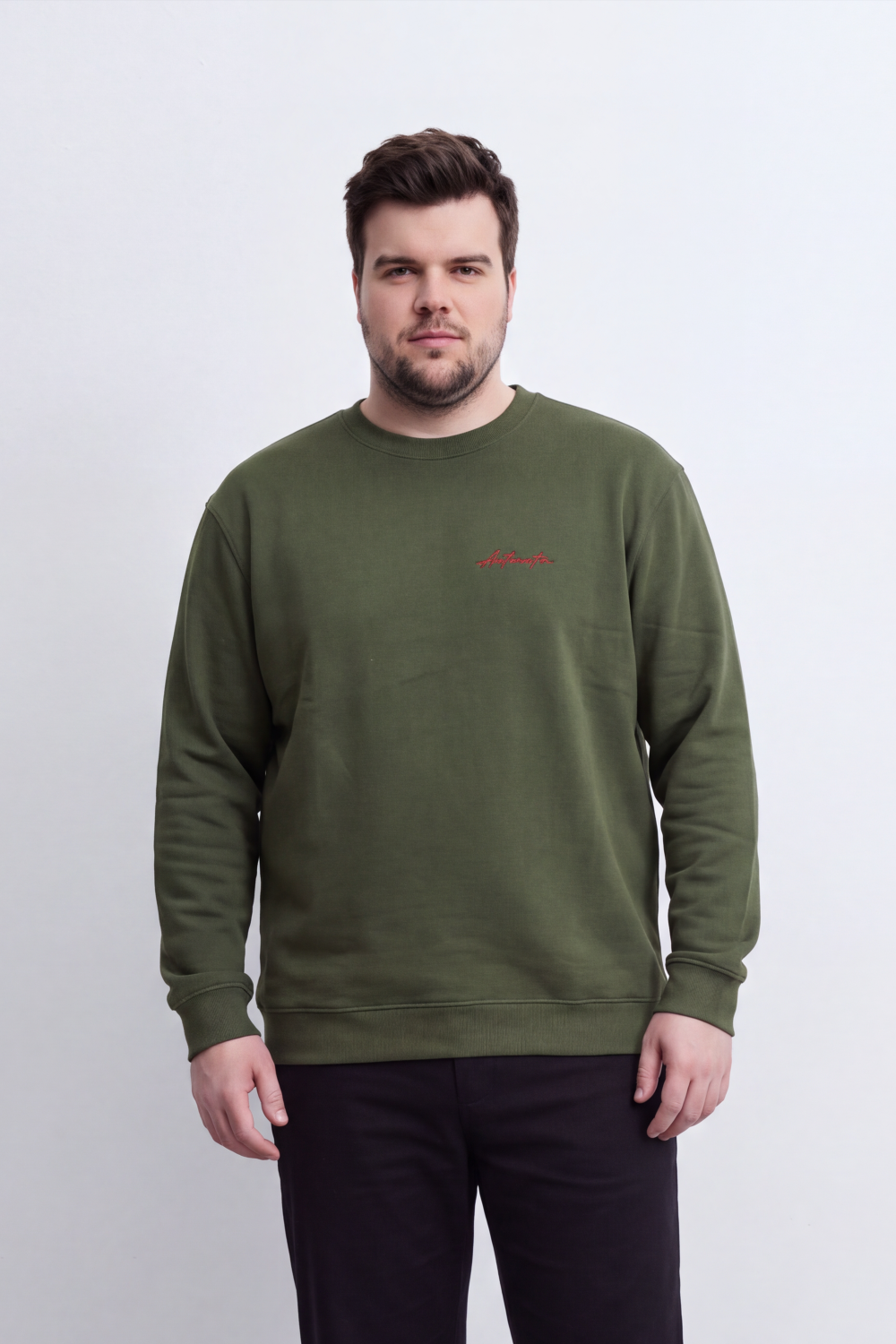Men's Tomato Store Big Size Melton Sweatshirt Authentic Script Back Graphic