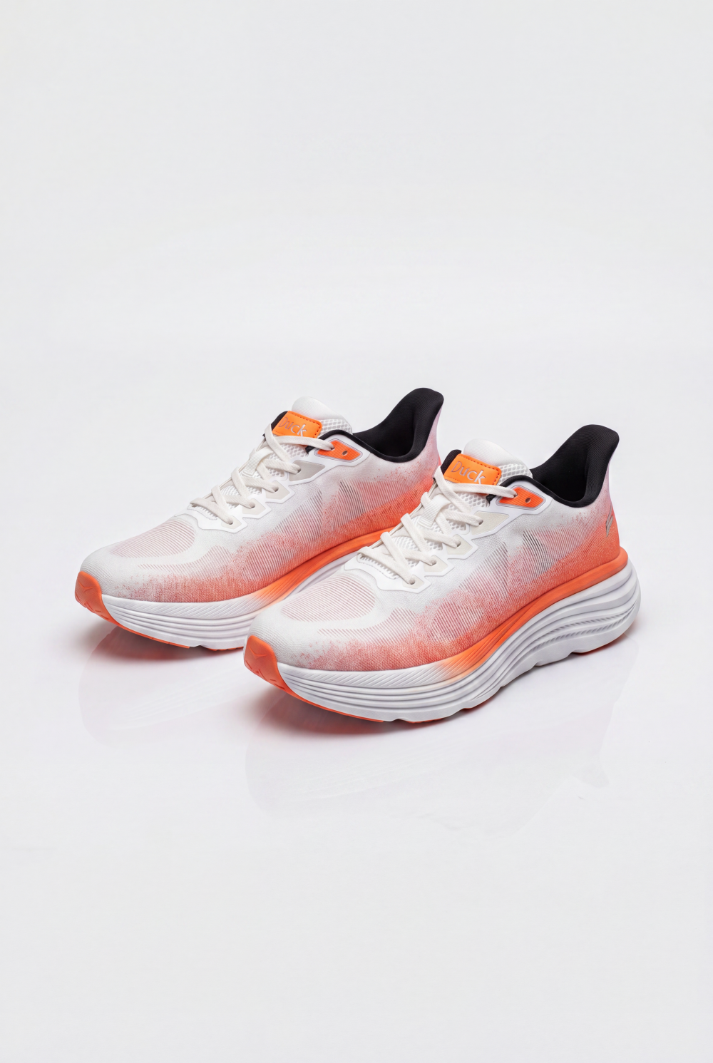Men’s Tomato Store Running Sneakers Lightweight Breathable Upper Lace Up Closure DuCk Shoes