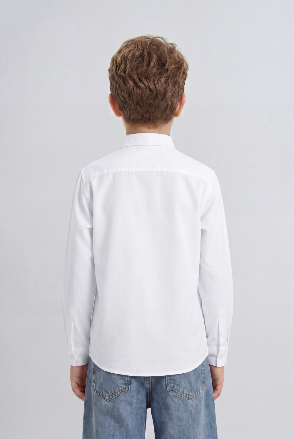 Boy's Tomato Store Button Down Shirt Classic Collar Design Long Sleeve
