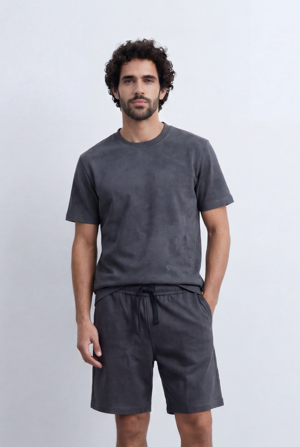 Men’s Tomato Store Washed Lounge Set Regular Fit Outfit Vintage Faded Finish