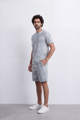 Men’s Tomato Store Marble Effect Co-Ord Set Crinkle Wash Texture Regular fit Outfit