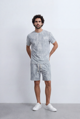 Men’s Tomato Store Marble Effect Co-Ord Set Crinkle Wash Texture Regular fit Outfit