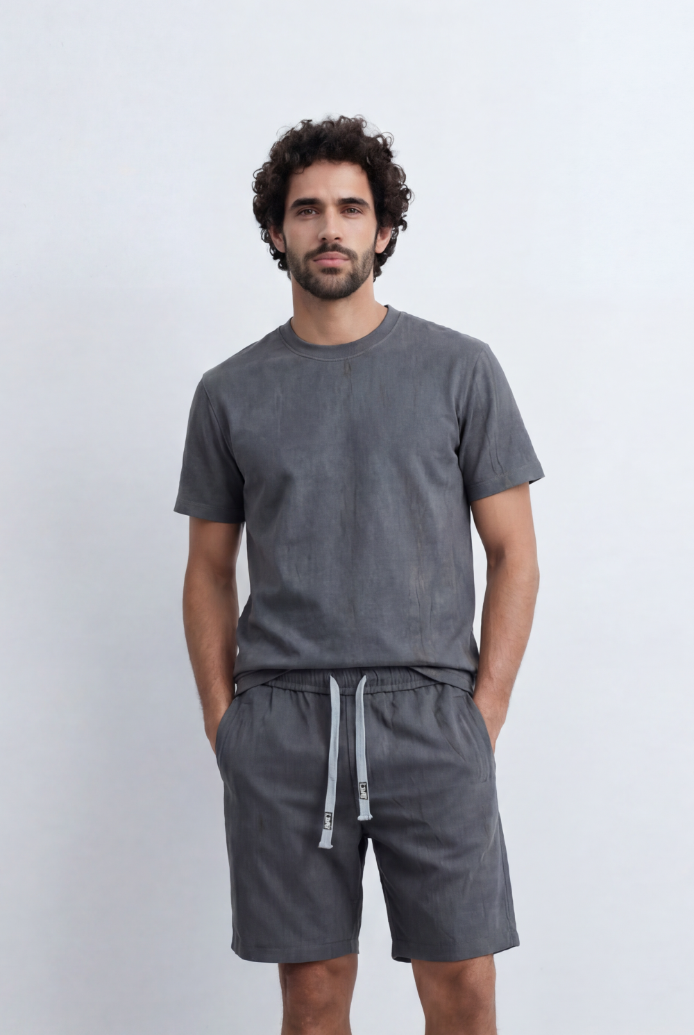 Men’s Tomato Store Marble Effect Co-Ord Set Crinkle Wash Texture Regular fit Outfit
